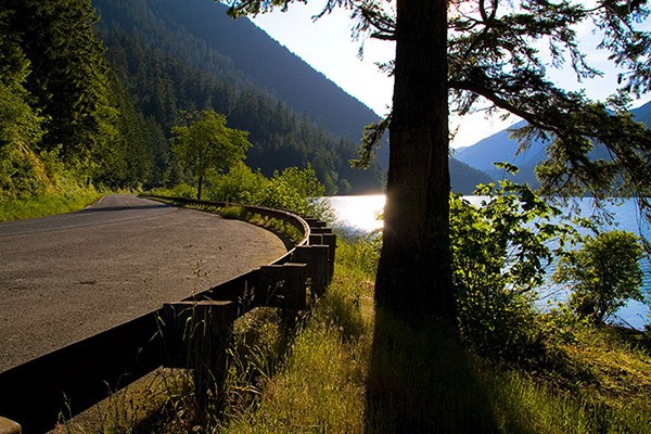 lake Crescent road.