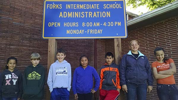 Students of the month of May.