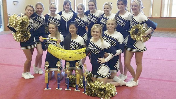 The FHS Cheerleaders bring home first in everything; Extreme Routine