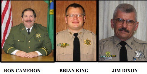 Staff promotions at Clallam County Sheriff's Office.