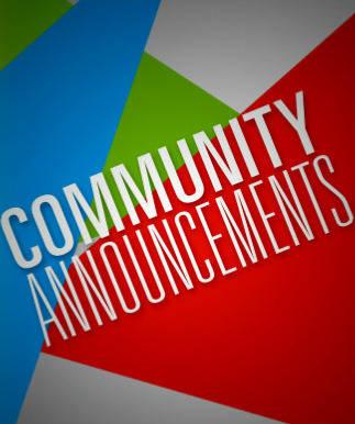 Community Announcements