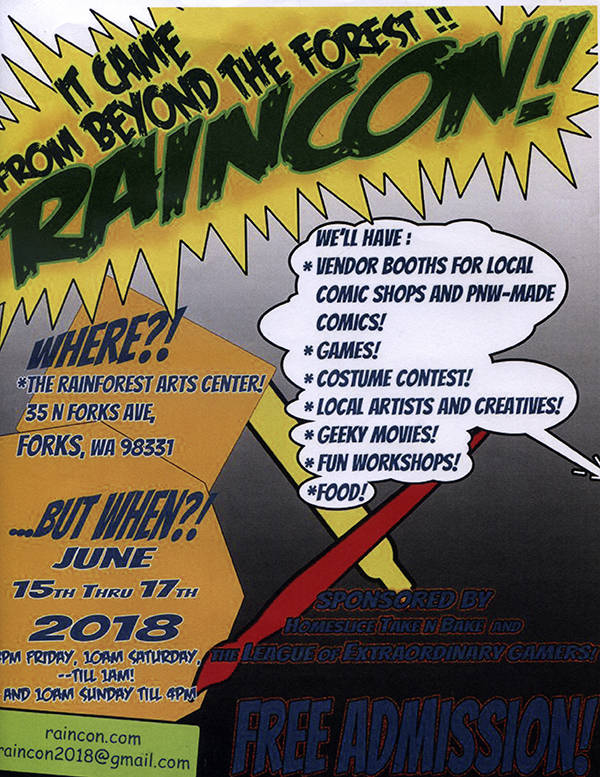 Check out RainCon this weekend