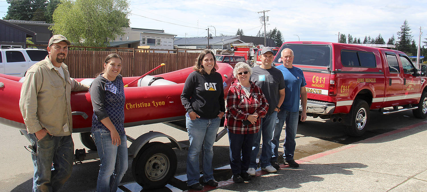 New rescue raft unveiled, named in honor of Christina Watson