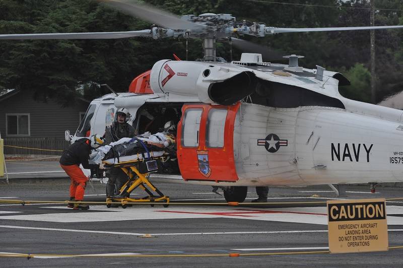 LOGGING ACCIDENT NEAR FORKS