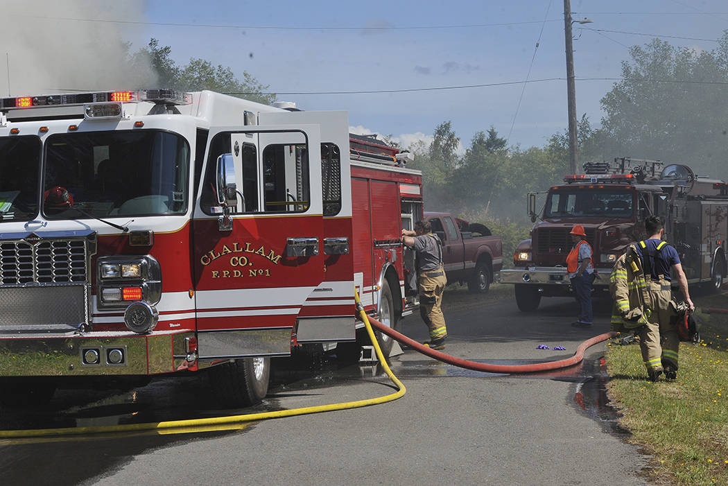 Fire near Danielson Road