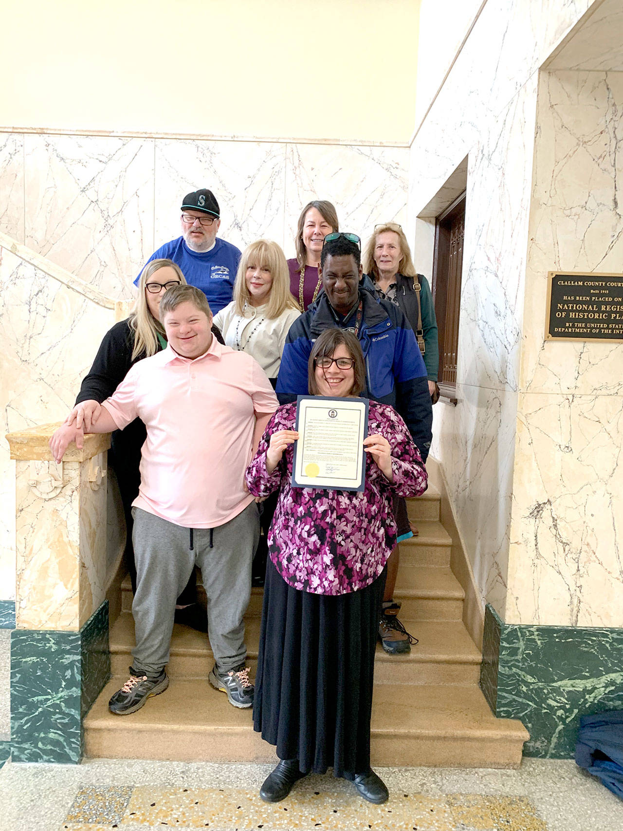 Clallam commissioners proclaim Developmental Disabilities Awareness Month