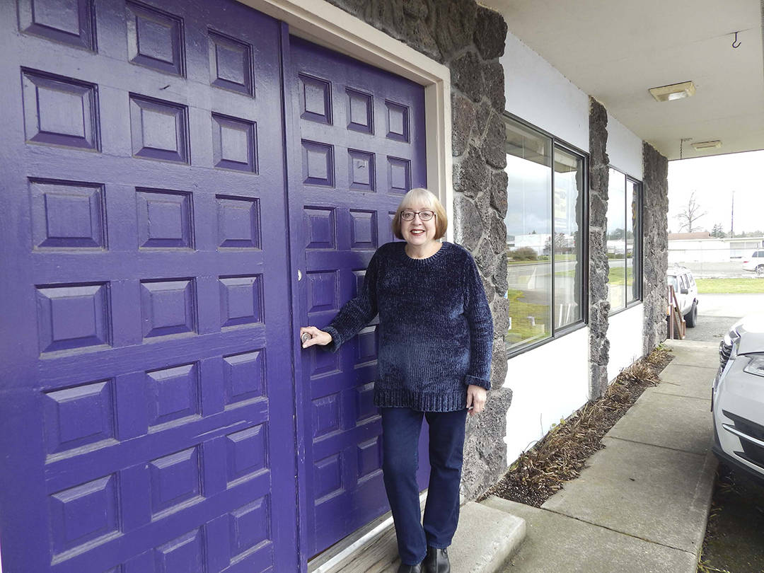 Olympic Graphic Arts owner Joyce Pagac closed the doors for the last time last Friday as the building that housed the long-time Forks business has closed. The community will surely miss the services offered there. Photo Christi Baron