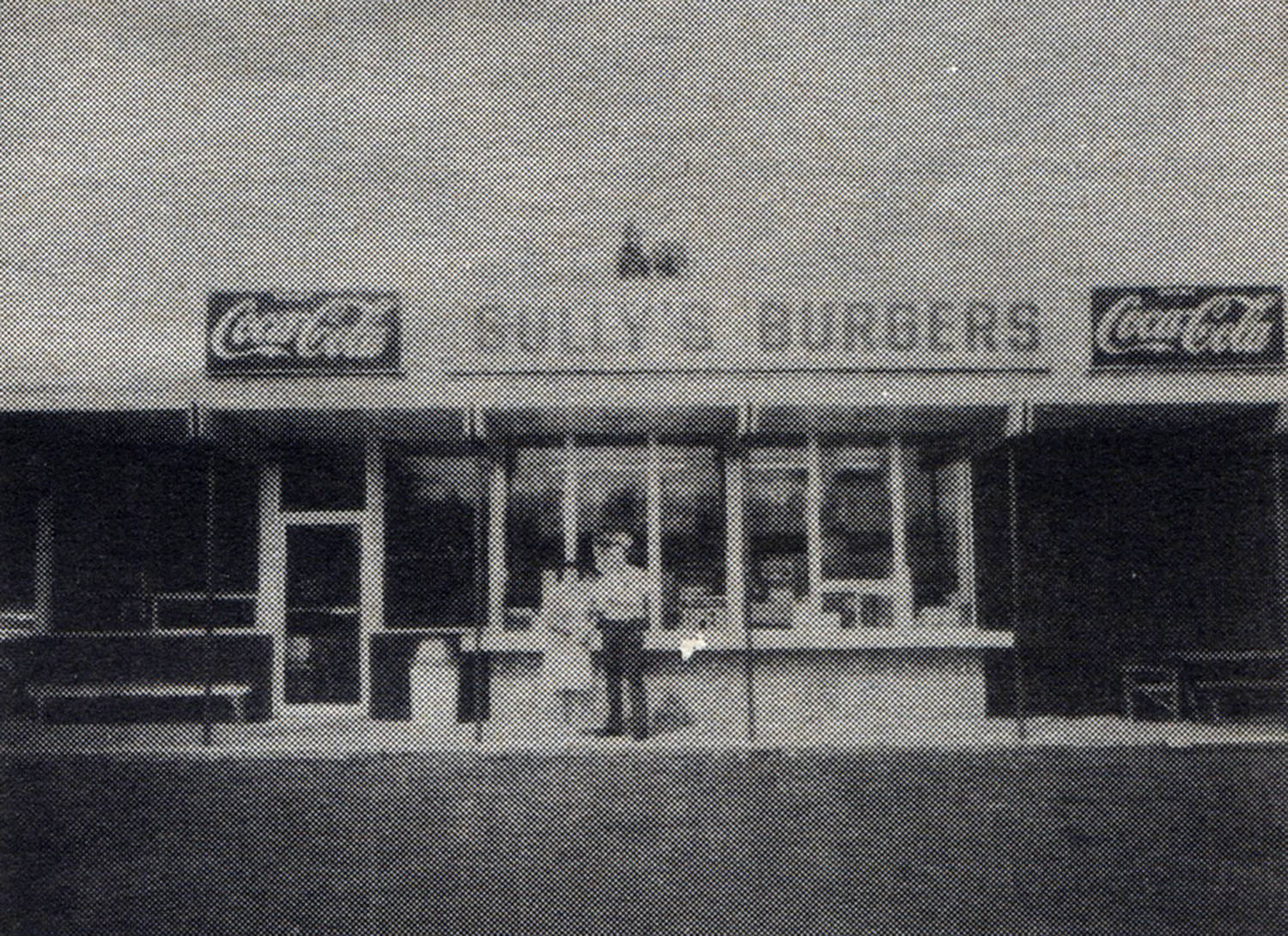 1972 with Matt and Lorraine out front …when you ordered from outside!