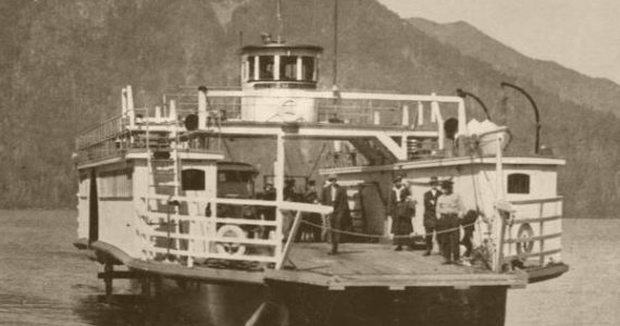 Lake Crescent ferry.