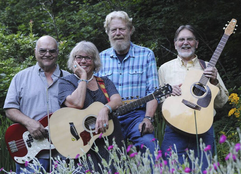 Therapy Session - Dave Lenahan, Sally Milici, Pete Larsen, and Roger Lien. Submitted photo