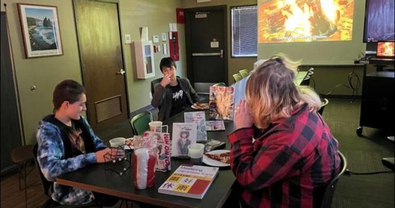 Teens can drop in to Anime and Manga Club after school on the second Thursday of the month at Clallam Bay Branch Library, and on the second Friday of the month at Forks Branch Library.