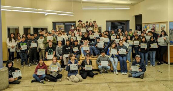 Forks High School Celebrated 1st Term Honor Roll with 101 full and part-time students earning a 3.0 GPA or better. Students enjoyed treats in the commons provided by the high school. Submitted Photo