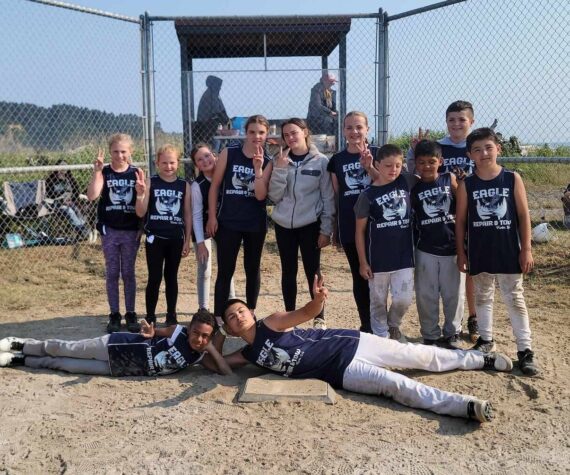 2nd in Quileute Days youth softball tournament! Eagle Repair and TowingEagle
The Eagle Repair and Towing youth team took 2nd place in the Quileute Days youth softball tournament! Submitted photo