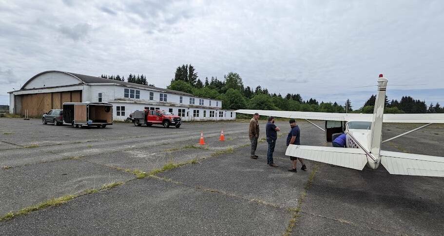 Quillayute Airport during a DART exercise in 2022. Submitted photo