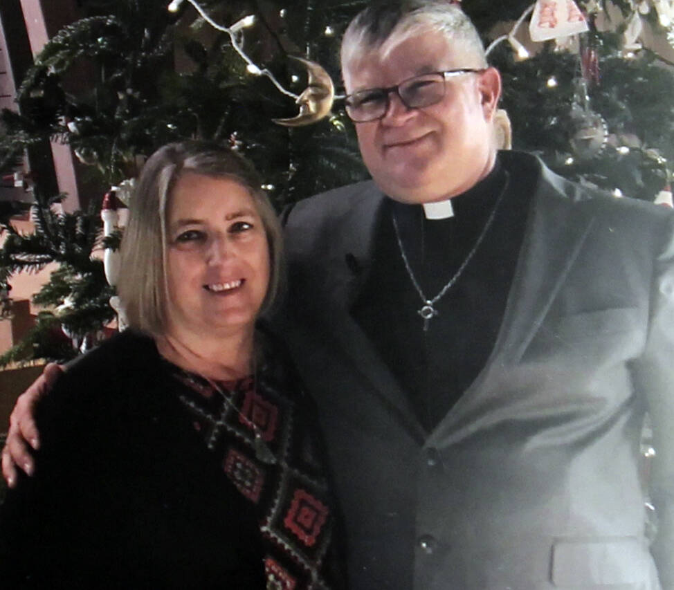 Pastor Warren Johnson and his wife Cathy. Submitted photo