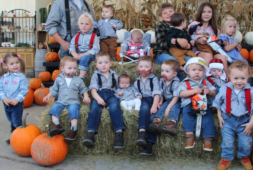 <p>It took a few tries and not every little logger made it into the group photo …but here they are! It was a great turnout on Sunday for the Little Logger Contest 2024. Almost 20 little loggers showed up in their best logging-duds some even with glitter and some brought their little chainsaws. One little logger required real logger Dad support and the little lady logger in pink overalls just had enough and nodded off.</p>
                                <p>All little loggers got a bag of treats and a Little Logger Lottery drawing selected the winners (it is too hard to judge them). Thanks to Sully’s for the donation of ice cream cone certificates. This event was sponsored by the Forks Forum. Photo Christi Baron</p>