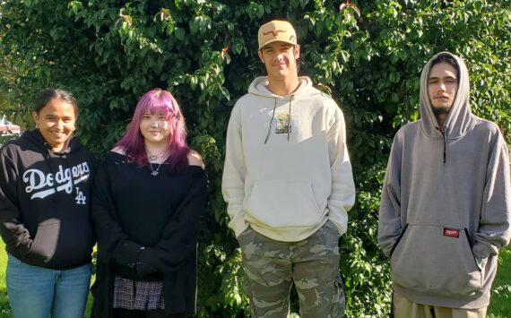 Forks Alternative Learning Experience Program (ALE) is thrilled to announce our newly elected ASB officers.
From left to right: Senior Tanish Fisher -President, Senior Moon Goodson- Secretary, Senior Juan Terrones- Vice President, and Senior Joshua Artea- Treasurer
The officers will work collaboratively to create a positive and engaging environment for all students, focusing on activities that explore engaging and dynamic educational and career-oriented opportunities beyond the classroom. Events will include hands-on learning experiences/ internships, college & trade school visits, and general education field trips.
We look forward to their leadership and the initiatives they will bring to our programs. Congratulations to all!
Cindy M. Feasel, Principal Forks Alternative School & Homeschool Plus