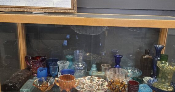 Last month Kevin offered some of his collected glassware and some photos of interest. Photo Troi Gale