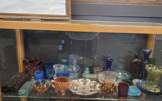 Last month Kevin offered some of his collected glassware and some photos of interest. Photo Troi Gale