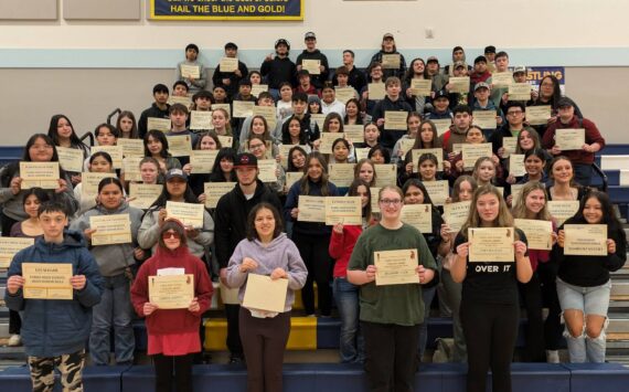 The 1st Term Honor Roll was celebrated with 113 students receiving Principal, High, and Honor Roll certificates. They also enjoyed treats provided by the Forks High School. Submitted photo