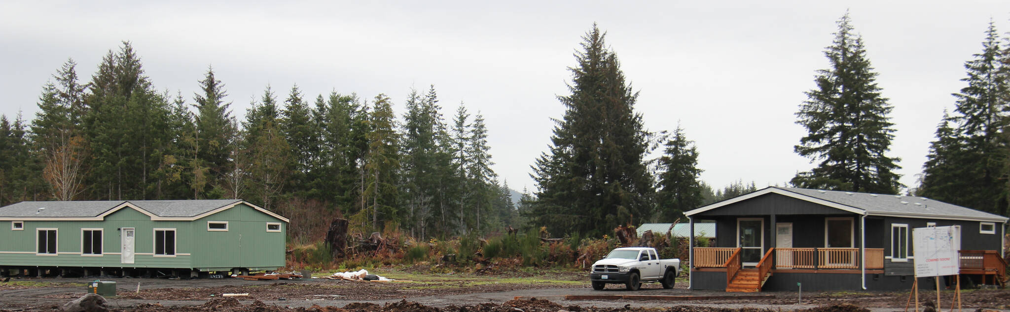 New homes are taking shape and will be ready for new families soon. Photo Christi Baron