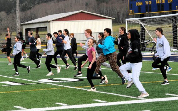 Photo by Lonnie Archibald
Spartan Track and field athletes took to the turf of Spartan Stadium in preparations of the upcoming season in which home schedules have not yet been determined. More photos on page 5.